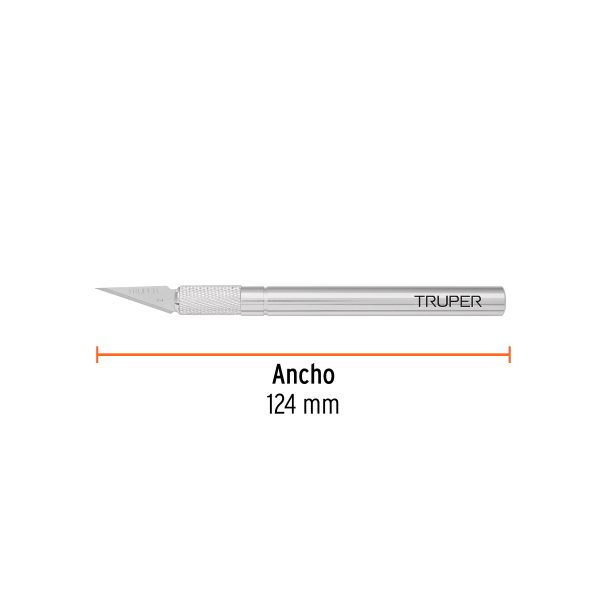 16969 - Exacto 6' profesional con 5 cuchillas de acero SK2, TRUPER