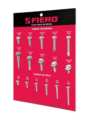 55549 - Exhibidor Fiero de pijas punta de broca