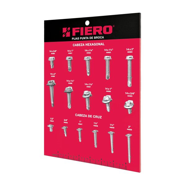 55549 - Exhibidor Fiero de pijas punta de broca