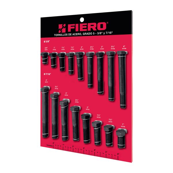 55699 - Exhibidor Fiero de tornillos #2, grado 5