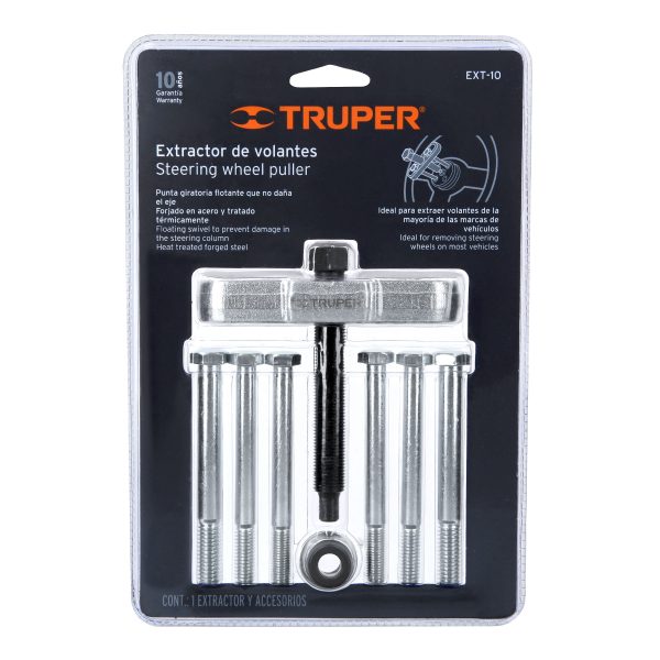 14508 - Extractor de volantes, 11 piezas, Truper