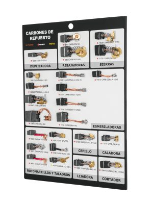 EXT-CARB.jpg 55566 - Exhibidor Truper de carbones de repuesto