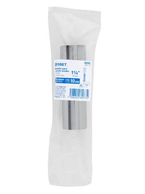 49295 - Extensión 10 cm latón cromado para contra de lavabo, 1-1/4'