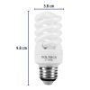 48502 - Lámpara espiral mini T2 11 W luz de día en blíster, Volteck