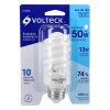48504 - Lámpara espiral mini T2 13 W luz de día en blíster, Volteck