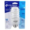 48506 - Lámpara espiral mini T2 25 W luz de día en blíster, Volteck