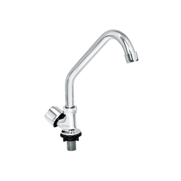 49500 - Llave individual fregadero, cuello corto, hexagonal, BASIC