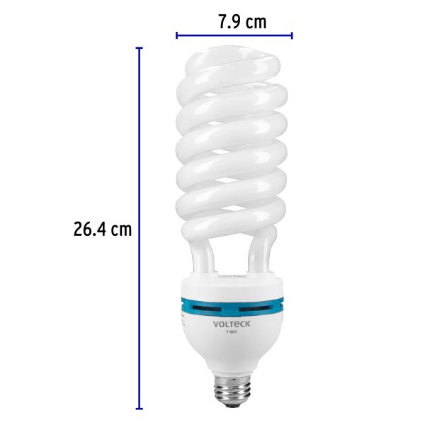 48216 - Lámpara espiral T5 55 W alta potencia luz de día, caja