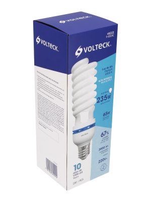 48222 - Lámpara espiral 65 W base mogul E39 220 V luz día, caja