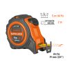 10747 - Flexómetro Auto-Lock contra impactos 5 m cinta 19 mm, Truper