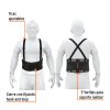 11966 - Faja lumbar de malla transpirable, talla G, Truper