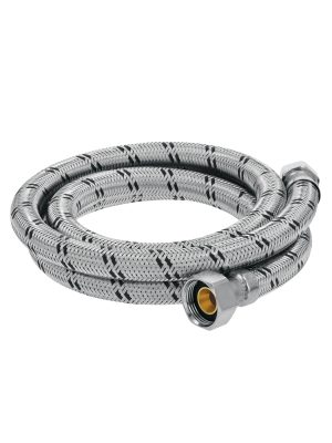 FBO-12150X.jpg 47426 - Manguera para boiler, acero inox, 1/2'x3/4', 150 cm, Foset