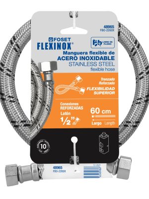 FBO-2260XE1.jpg 48965 - Manguera para boiler, acero inox, 1/2'x1/2', 60 cm, Foset