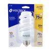 48214 - Lámpara espiral T4 20 W luz cálida en blíster, Volteck