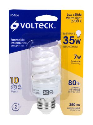 FC-7EME1.jpg 48203 - Lámpara espiral mini T2 7 W luz cálida en blíster, Volteck