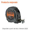 11720 - Flexómetro contra impactos 3 m, Cinta Negra 13 mm, Truper