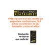 11747 - Flexómetro contra impactos 8 m, Cinta Negra 25 mm, Truper
