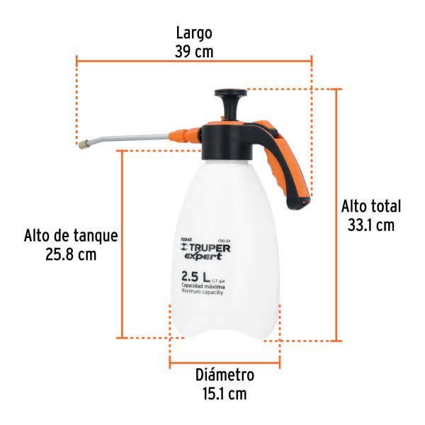 FDO-2XFC2.jpg 102645 - Fumigador doméstico de 2.5 litros, mango ergonómico, Expert