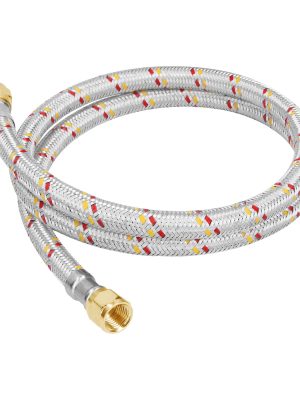 23202 - Manguera para gas, aluminio, 5/16', 100 cm, Foset Basic