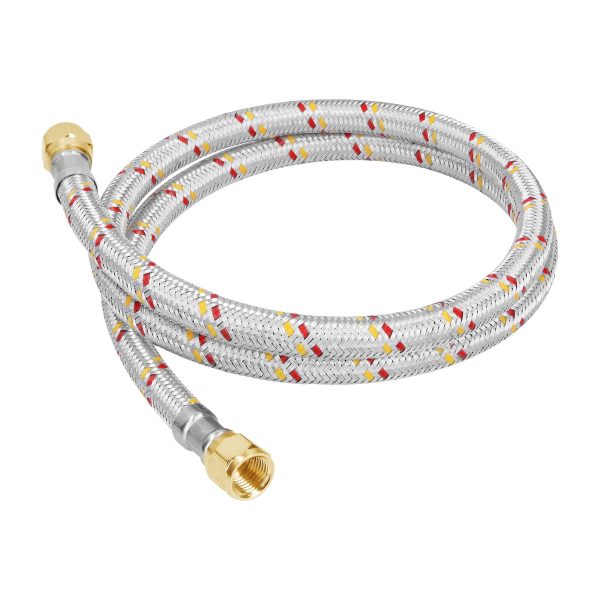 FGA-10NP.jpg 23202 - Manguera para gas, aluminio, 5/16', 100 cm, Foset Basic