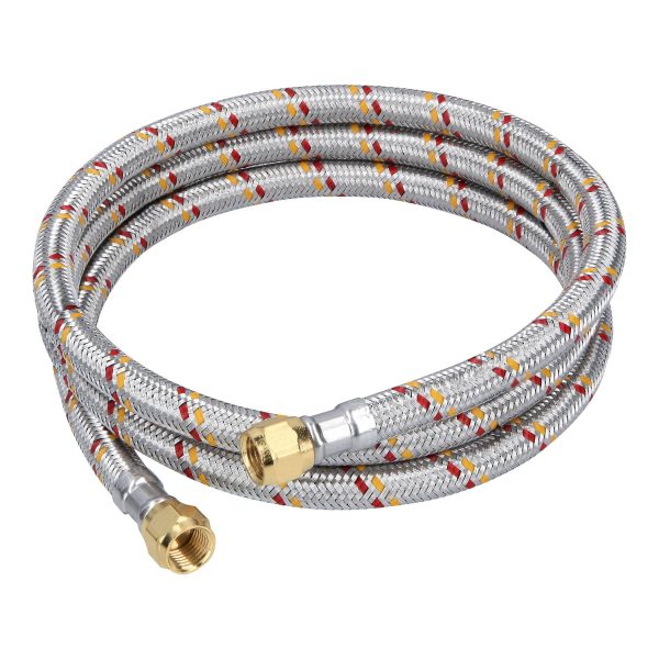 FGA-15NP.jpg 23203 - Manguera para gas, aluminio, 5/16', 150 cm, Foset Basic