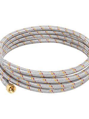 24064 - Manguera para gas, aluminio, 3/8', 300 cm, Foset Basic