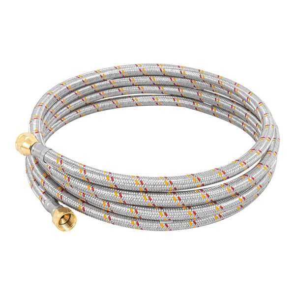 24064 - Manguera para gas, aluminio, 3/8', 300 cm, Foset Basic