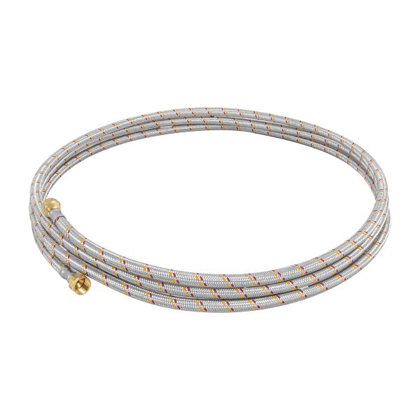 24065 - Manguera para gas, aluminio, 3/8', 400 cm, Foset Basic