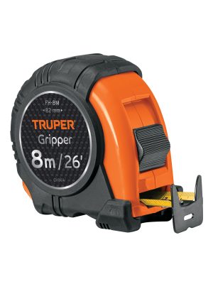 102666 - Flexómetro Gripper 8 m cinta 25 mm display box con 6 piezas