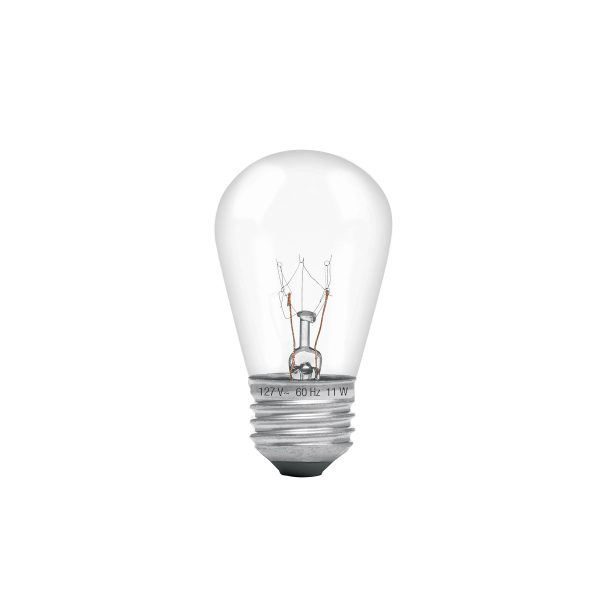 49091 - Lámpara incandescente S14 11 W luz cálida, Volteck