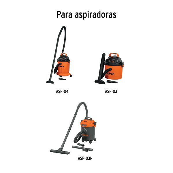 12076 - Filtro de espuma para aspiradoras 3 y 4 gal, TRUPER