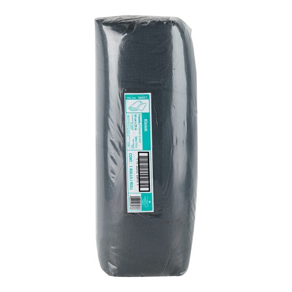 56021 - Rollo de 25 m de franela gris de algodón, KLINTEK