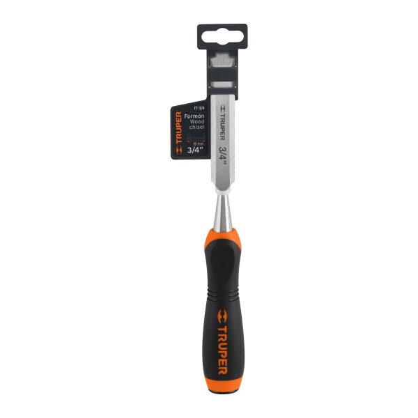 14627 - Formón 3/4' mango Comfort Grip, Truper