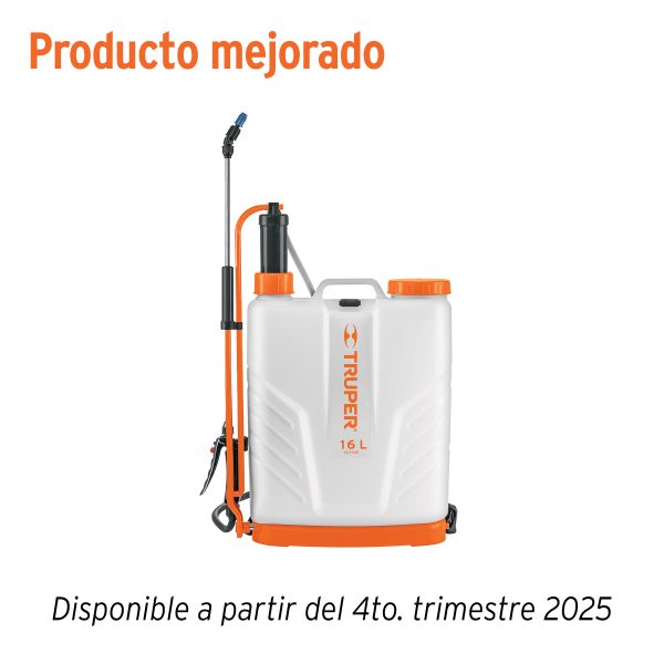 14192 - Fumigador de 16 L manual de mochila, Truper