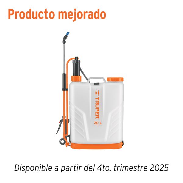 14193 - Fumigador de 20 L manual de mochila, Truper