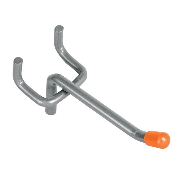 50146 - Gancho recto de 2' para perfocel y panel ranurado, Truper