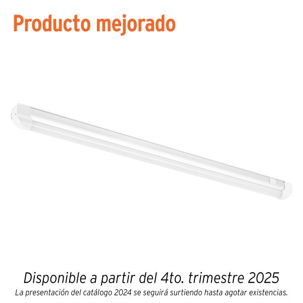 47325 - Luminario lineal ultra delgado de LED 11 W para gabinete