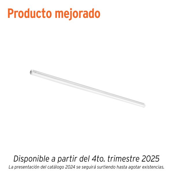 47327 - Luminario lineal ultra delgado de LED 24 W para gabinete