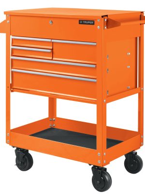 GAMO-5320.jpg 101733 - Gabinete metálico móvil, 5 cajones, capacidad 320 kg, Truper