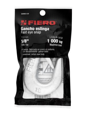 GANES-5-8E1.jpg 44076 - Gancho eslinga de acero forjado 5/8', carga 1000 kg, Fiero