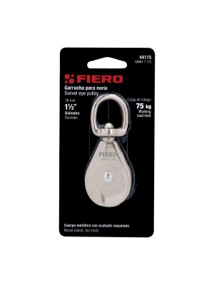 44115 - Garrucha metálica para noria de 1-1/2', Fiero