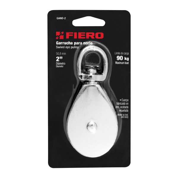 44116 - Garrucha metálica para noria de 2', Fiero