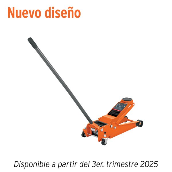 14802 - Gato hidráulico profesional de patín,3.5t, elevación rápida
