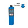 11913 - Cilindro de gas propano de 400g, azul, TRUPER
