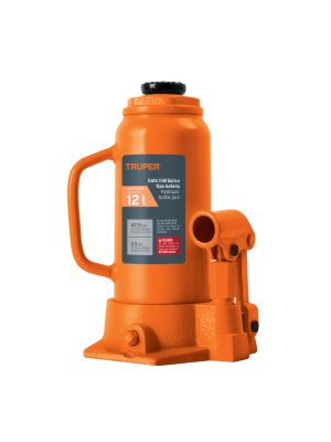 GAT-12.jpg 14818 - Gato hidráulico de botella de 12 Ton, Truper