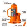 14818 - Gato hidráulico de botella de 12 Ton, Truper