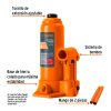14812 - Gato hidráulico de botella de 4 Ton, Truper
