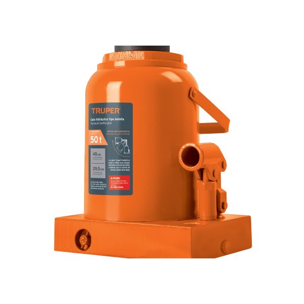 14821 - Gato hidráulico de botella de 50 Ton, Truper