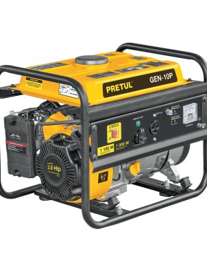 26033 - Generador portátil 1 kW motor a gasolina, PRETUL