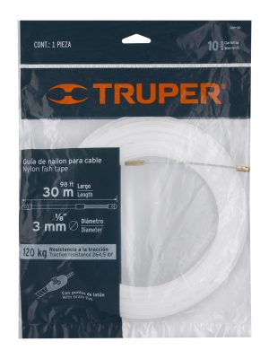 GNY-30E1.jpg 17758 - Guía de nylon de 30 m para cable, Truper